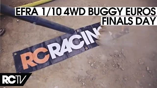 RC Car Racing - 2014 EFRA European 1/10th 4WD Buggy Euros - All the A Finals in HD!