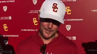 USC head coach Lincoln Riley on Big Ten expansion with Washington and Oregon, OL depth and more