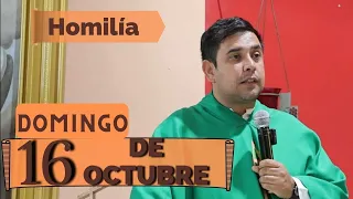 EVANGELIO DE HOY domingo 16 de octubre del 2022 - Padre Arturo Cornejo