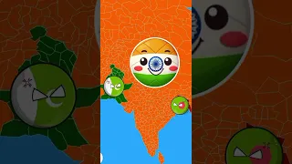 Part 3 - OpenAl Attack On Asian Countries (Hindi)#countryballs #countries #shortsvideo#shorts #count