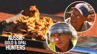 Prospectors Unearth Huge Gold Pods After A Risky Move | Aussie Gold Hunters