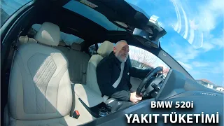 ÖZTORUN OTO BMW 520i TÜKETİM TESTİ