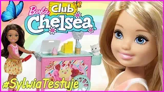 BARBIE CLUB CHELSEA 🏡 UROCZA ALTANKA & WÓZEK Z LODAMI 🍧 #SylwiaTestuje