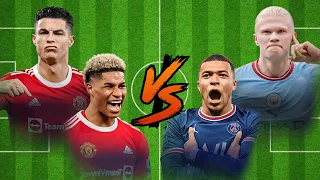 🔥 Ronaldo Ans Rashford VS Haaland And Mbappe 🔥