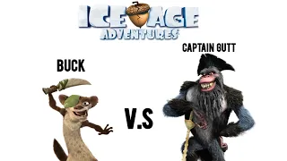 Ice Age Adventures Gameplay: Buck vs Captain Gutt Boss Battle