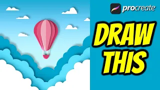 3D Balloon  - Procreate tutorial 115