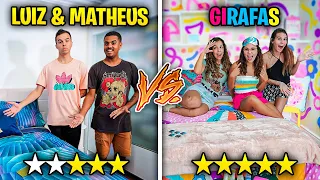 QUEM FIZER O MELHOR HOTEL NA MANSÃO VENCE! - 1 ESTRELA VS 5 ESTRELAS!