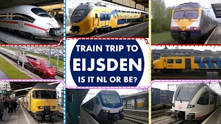 Eijsden: The Dutch Station with Belgian Trains