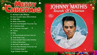 Johnny Mathis Christmas Songs 2022🎄Johnny Mathis Merry Christmas [ Full Album 1958 ] 🎄