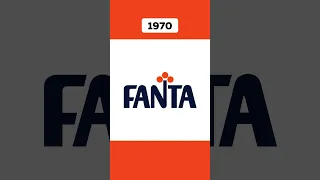 История Логотипа Fanta 🍊 #Fanta #Фанта #История #Логотип #Напиток #CocaCola #Logo #Подпишись #Shorts