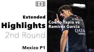 🇬🇧 COELLO TAPIA 2nd round PADEL ACAPULCO P1 Extended Highlights