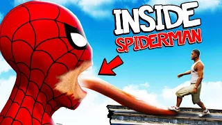 What's Inside SPIDERMAN HEAD In GTA 5?