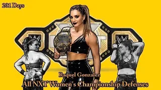 Raquel Gonzalez All NXT Women’s Championship Defenses | Mr WWE Fan |