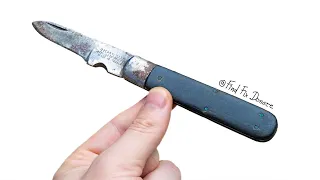 Old Pocket Knife Restoration | Knife Restoration Without Power Tools