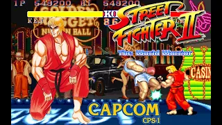 Street Fighter II:The World Warrior-Ken Masters No Lose Speed Run