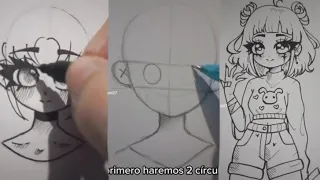 Mis dibujos de Tiktok//Alt tiktok drawings ✨️ by: nai_umi27