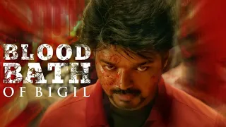 Blood Bath of Bigil - Asuran Thalapathy Vijay version | Rayappan Death | Bigil Railway Station Scene