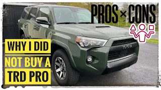 2020 Toyota 4Runner TRD PRO • Should you buy it? why I didn’t buy it.