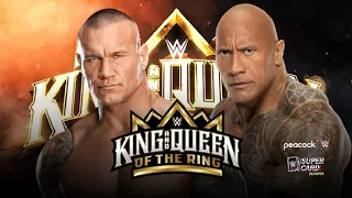 FULL MATCH - The Rock vs. Randy Orton: WWE King & Queen of the Ring 2024