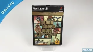 GTA San Andreas - Special Edition - PS2 Unboxing