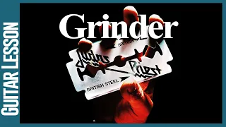 Judas Priest - Grinder - Guitar Lesson