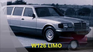 MERCEDES BENZ W126 LIMO S CLASS