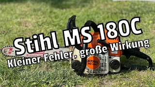 Stihl MS 180C | Springt nicht mehr an, aber warum ? | Vergaser | Spritleitung