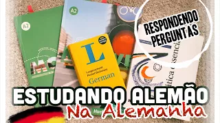 COMO É ESTUDAR ALEMÃO NA ALEMANHA - RESPONDENDO PERGUNTAS