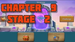 Lords Mobile Vergeway Chapter 9 Stage 2 || ● Chapter 9 ●