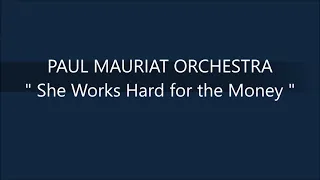 PAUL MAURIAT ORCHESTRA   She Works Hard for the Money