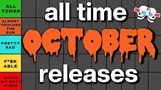 October Horror Movie Releases ALL TIME Tier List