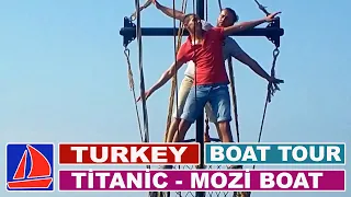 Анимация в Турции, Аланья / Яхта тур - Титаник шоу / MOZİ BOAT