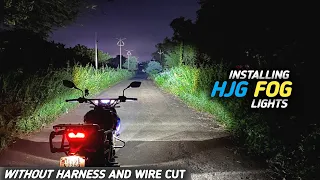 Best FOG LIGHTS For Bikes | INSTALLATION | HJG Lights