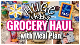 $280 WALMART GROCERY HAUL | GROCERY HAUL WITH MEAL PLAN | FEBRUARY 2022