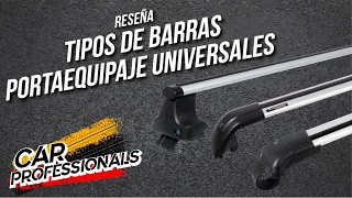 Tipos de BARRAS PORTAEQUIPAJE universales | ¿Qué barras portaequipaje necesitas? | Autoelite Torus