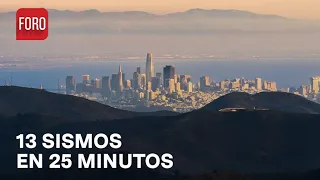 Temblor Hoy: 13 sismos en solo 25 minutos en California - Expreso de la Mañana