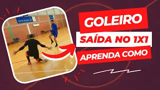 ❌ Aprenda a Cruz para o 1x1 #futsal #goleiro #1vs1