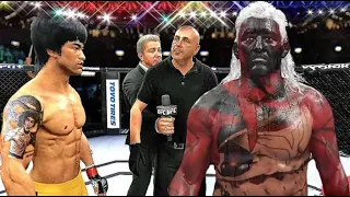 UFC 4 | Bruce Lee vs. Bloody Smile - EA sports UFC 4 - CPU vs CPU