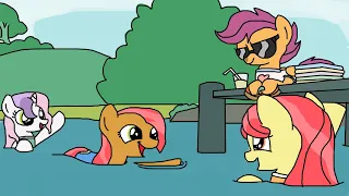 The best time to swim MLP - My Little Pony fanmade coloring story