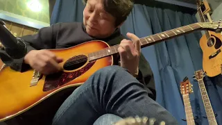 Two Of Us | The Beatles | Solo Guitar Arrangement | Live | Epiphone Texan,1967