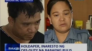 Saksi: Holdaper, inaresto ng off-duty na babaeng pulis