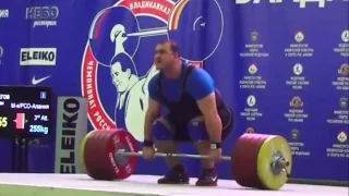 2016 Russian Weightlifting Championships, Men +105 kg  Тяжелая Атлетика. Чемпионат России