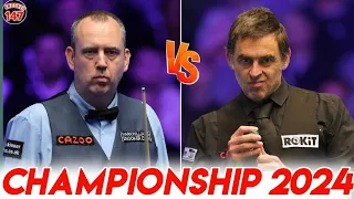 Ronnie o'sullivan  vs Mark Williams Snooker Tour Champion Championship 2024