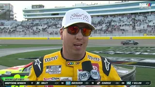 KYLE BUSCH POST RACE INTERVIEW - 2022 PENNZOIL 400 NASCAR CUP SERIES AT LAS VEGAS