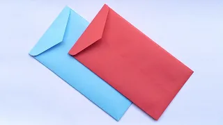 How To Make Official Envelope Full Tutorial || Envelope Making Ideas [With glue and scissor] At Home