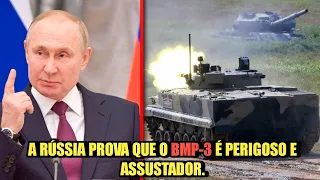 A RÚSSIA PROVA QUE O BMP-3 É PERIGOSO E ASSUSTADOR