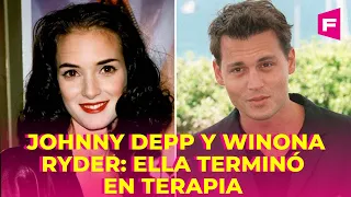 JOHNNY DEPP y WINONA RYDER: él la lastimó tanto que ella terminó en terapia🥺😥