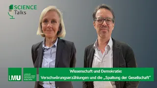 Science Talks an der LMU - Verschwörungstheorien und die „Spaltung der Gesellschaft“