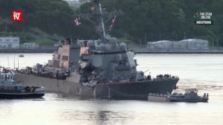 Missing US Navy sailors found dead after collision off Japan