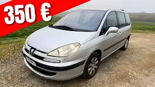 J’ACHÈTE UN PEUGEOT 807 A 350 €